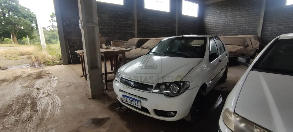 LOTE 006 - Um automóvel da marca FIAT/PALIO ELX, placas ILT-8D96, na cor branca, à gasolina, ano/modelo 2004/2004, RENAVAM 825835747.