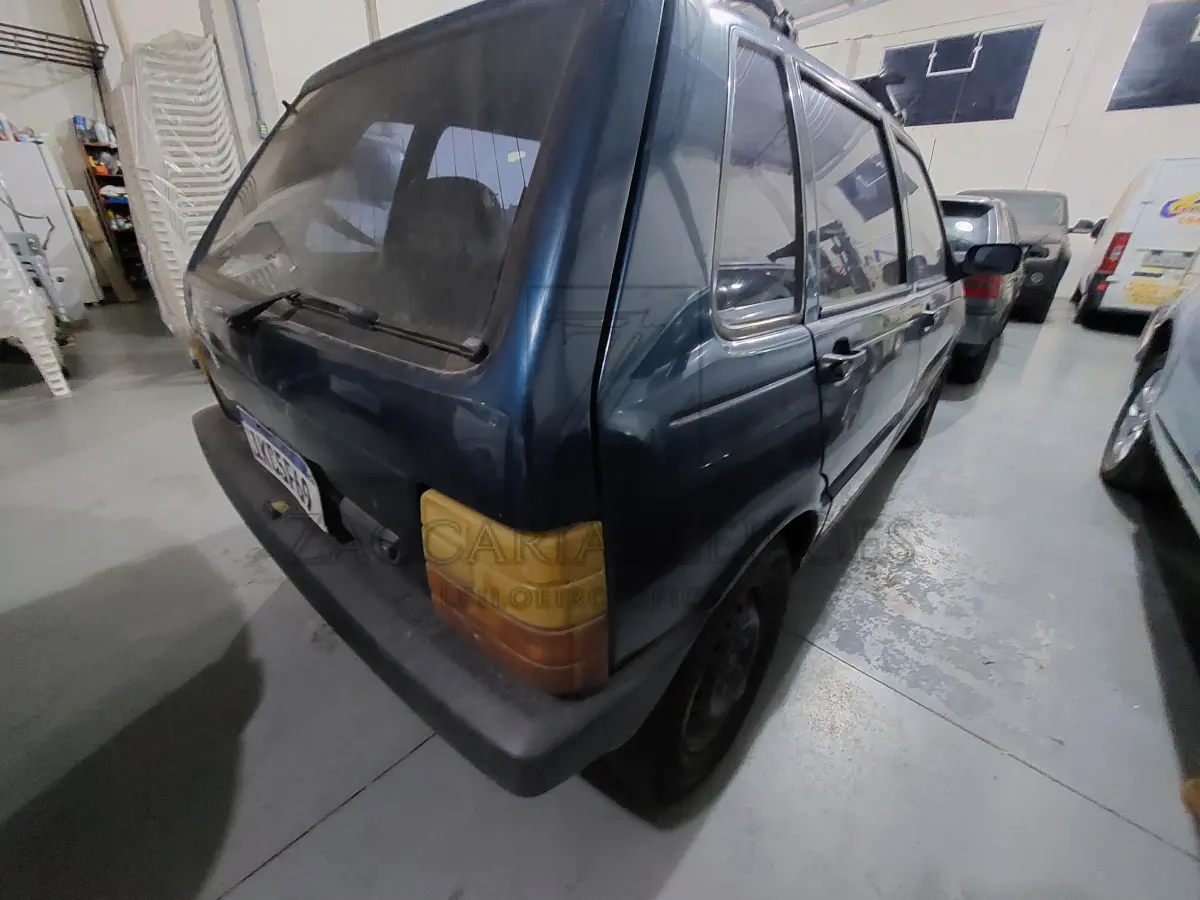 LOTE 001 - VEÍCULO FIAT UNO MILLE FIRE, ANO/MODELO 2001/2002, COR AZUL, A GASOLINA,  PLACAS IKC5F69, RENAVAM 762109815: Gasolina.