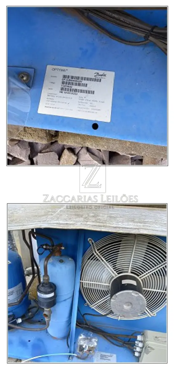 LOTE 002 - Uma unidade condensadora marca Danfoss MHP para câmara  fria modelo HJM 0440201, código 115F0032 série HKL8031522.
