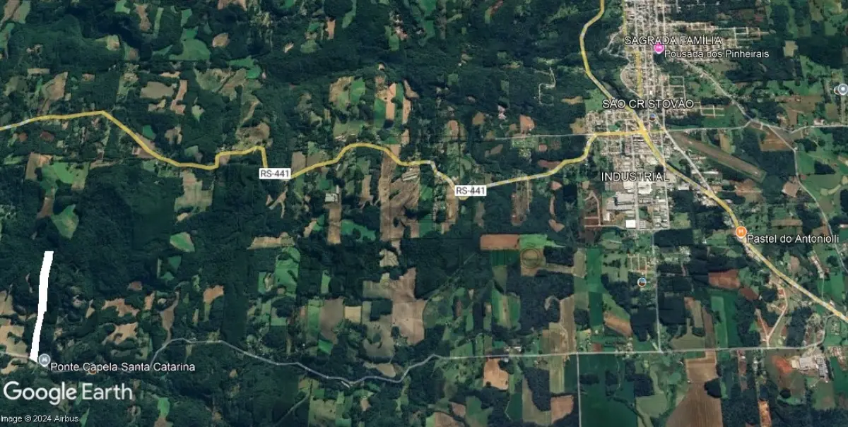 LOTE 001 - Uma GLEBA DE TERRAS, constituída de parte do lote número 64, da Quinta Secção, Segunda  Serie Oeste, neste município, com a área de 120,000,00m2, sem benfeitorias, confrontando: ao norte,  com terras da Linha Sexta Secção, Segunda Série Oeste; ao sul com remanescente do mesmo lote 64, de  propriedade de Odenir Luiz Rui, em parte pela Estrada da Linha Bento Gonçalves; ao leste, com  remanescente do mesmo lote; e ao oeste, com o lote número 66. MATRÍCULA Nº 16.352, do Registro de  Imóveis da Comarca de Nova Prata/RS.
