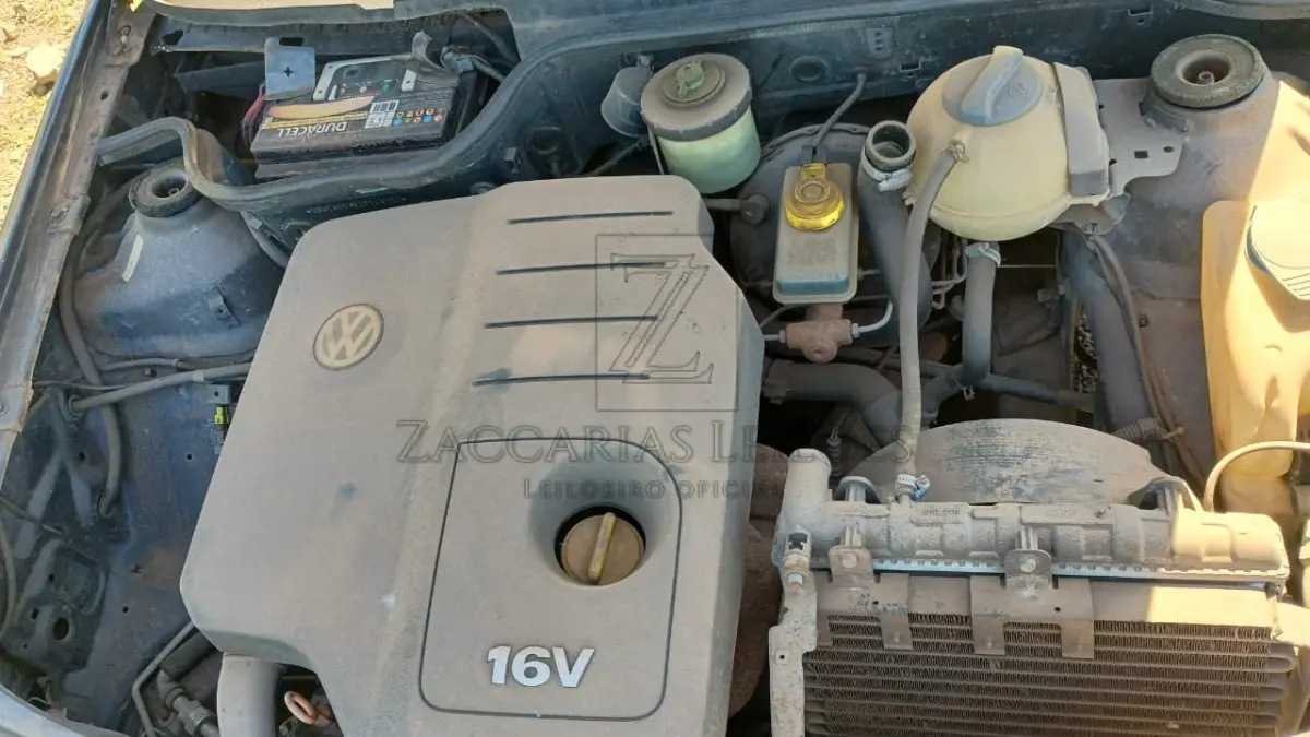 LOTE 005 - VW/GOL 16V POWER, Placa IKO5J67, ano/modelo 2002/2002, Cor: AZUL, Chassi: 9BWCA05X82P048152,  RENAVAM: 00778983722.