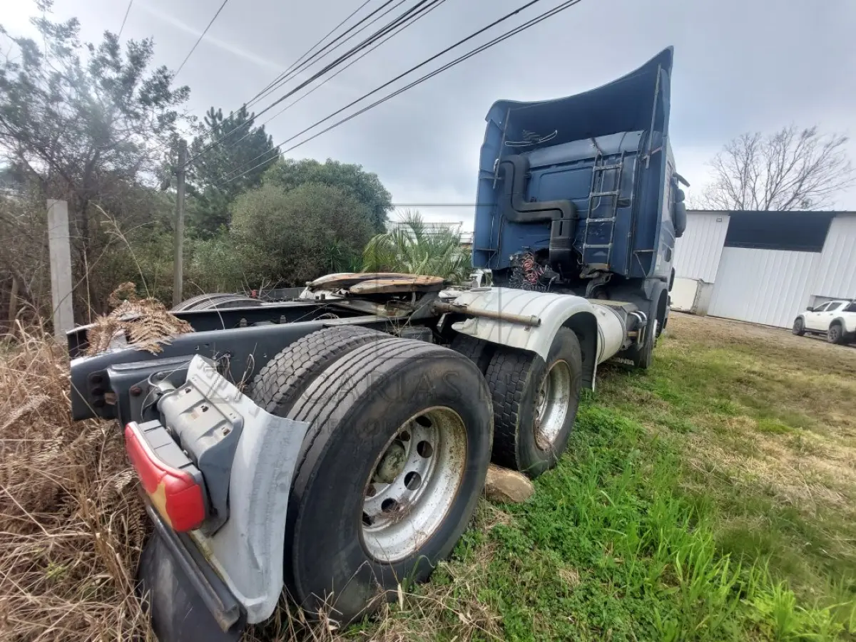 LOTE 002 - SCANIA/G 380 A4x2, placa IPG8416, ano/modelo 2008/2009, RENAVAM 990014843