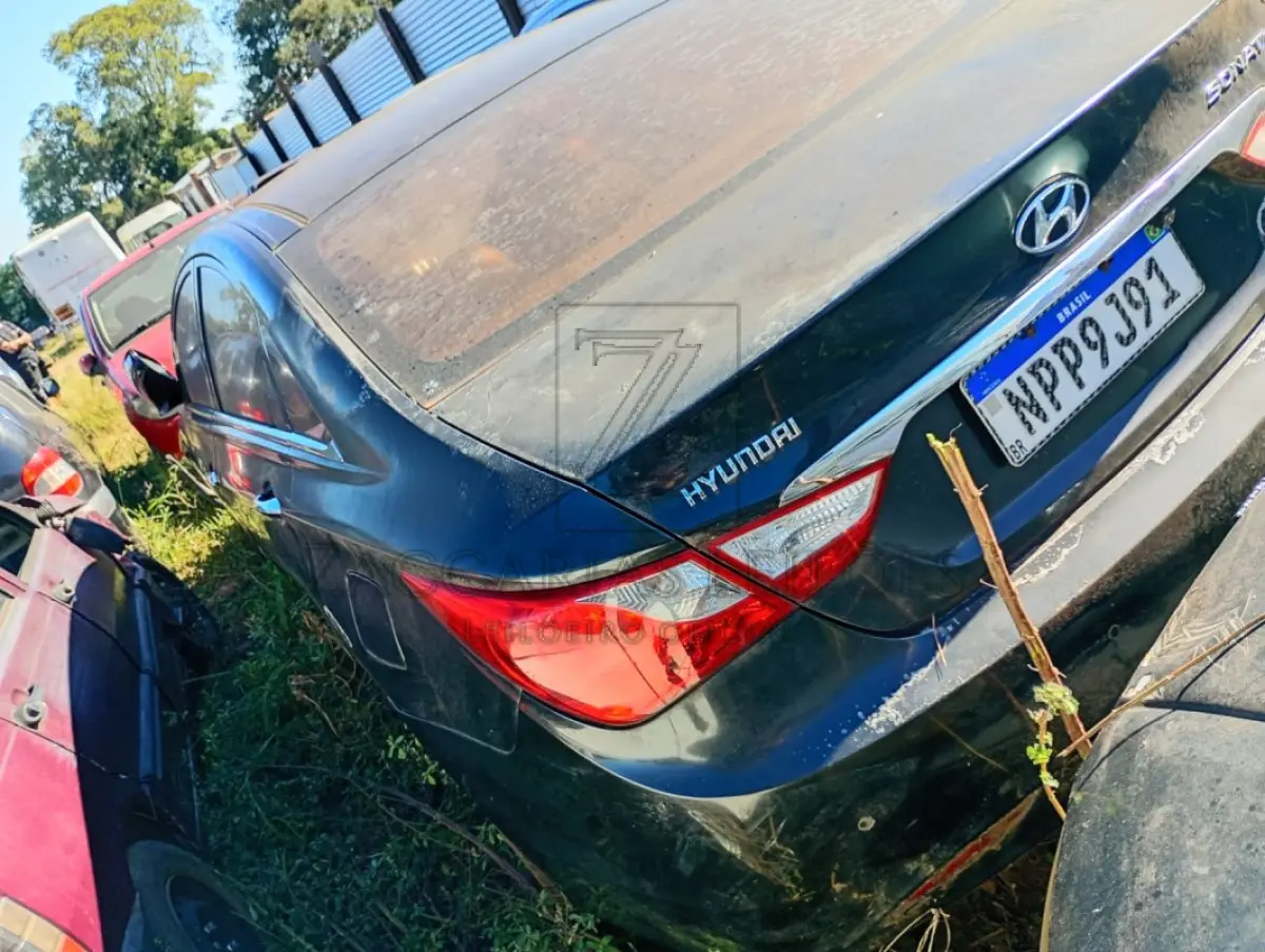 LOTE 005 - HYUNDAI/SONATA GLS, Placa: NPP9J91, Ano/modelo: 2011/2011, Cor: PRETA,  Chassi: KMHEC41CBCA337765, Motor: G4KEBA834241, RENAVAM:  00429434006