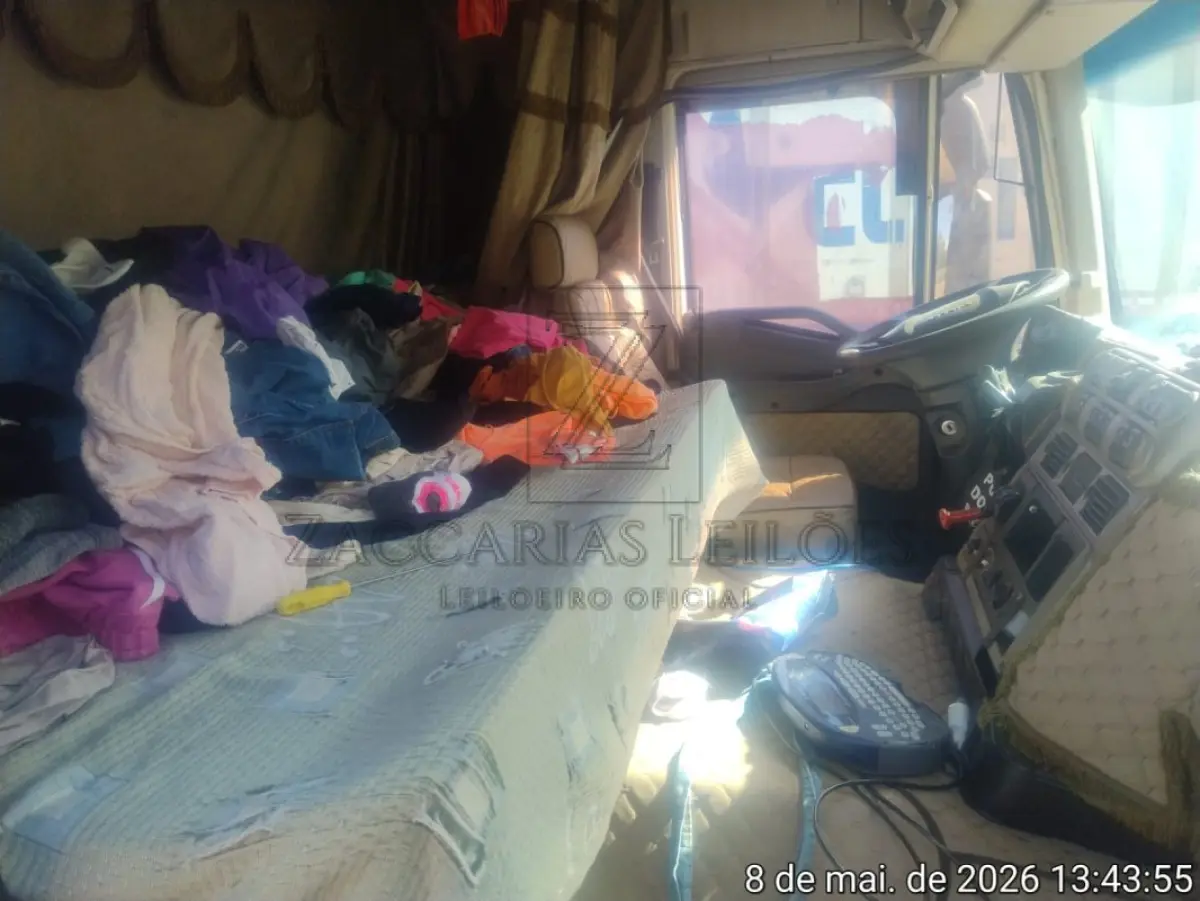 LOTE 001 - IVECO/STRALIS 800S48TZ, Placa: QBK9H49, Ano/modelo: 2014/2014, Cor: BRANCA,  Chassi: 93ZS3HUH0E8827419, Motor: F3BE3681J5049418, Renavam: 01020966499.