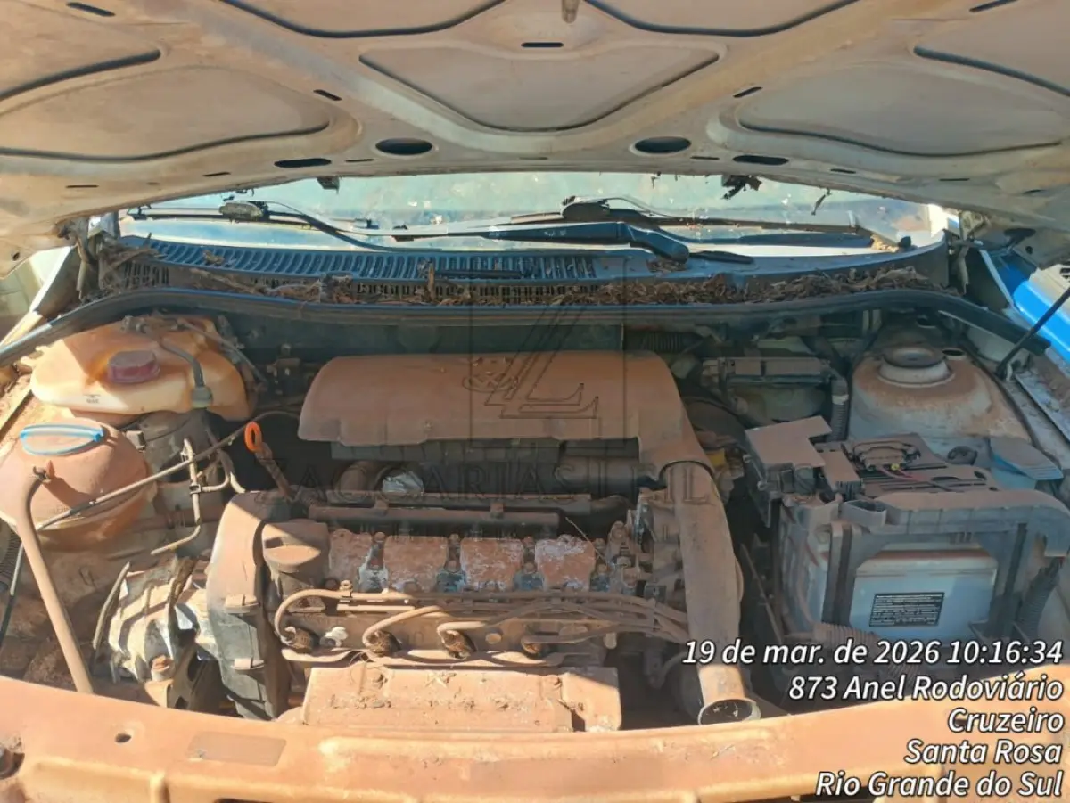 LOTE 011 - VW/GOL 1.0, Placa: IQA1184, Ano modelo: 2009/2009, Cor: BRANCA, Chassi:  9BWAA05U5AT057135, Motor: CCN253682, RENAVAM: 00157277003.