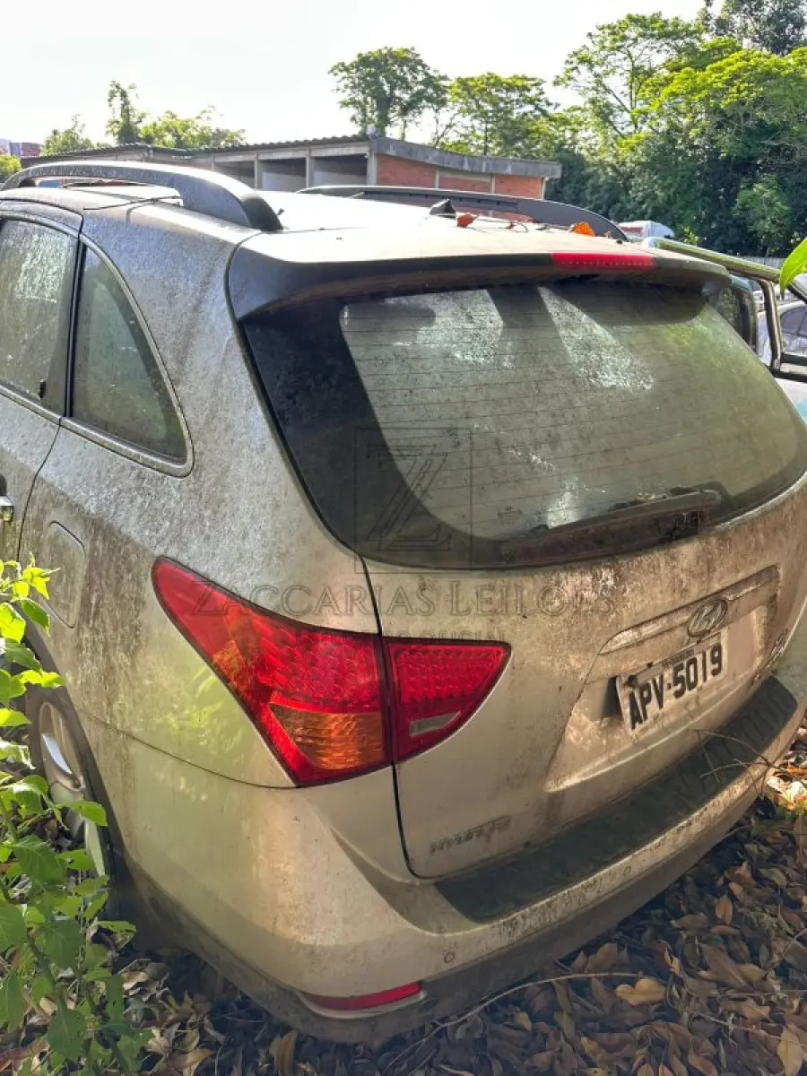 LOTE 003 - HYUNDAI VERACRUZ 3.8V6, Placa: APV5019, Ano/modelo: 2009/2009, Cor: PRATA, Chassi: KMHNU81CDAU104940, Motor: G6DA9A370922, RENAVAM: 00177324023.