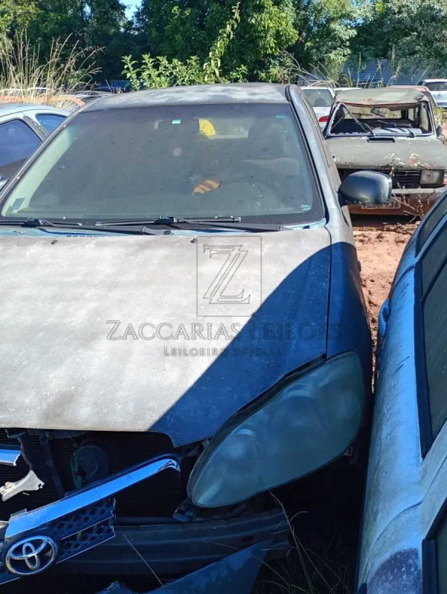 LOTE 004 - TOYOTA/COROLLA XEI 1.8 VVT, Placa: DUF5805, Ano/modelo: 2006/2006, Cor: Cinza,  Chassi: 9BR53ZEC278650939, Motor: 4592308, Renavam: 00893706825