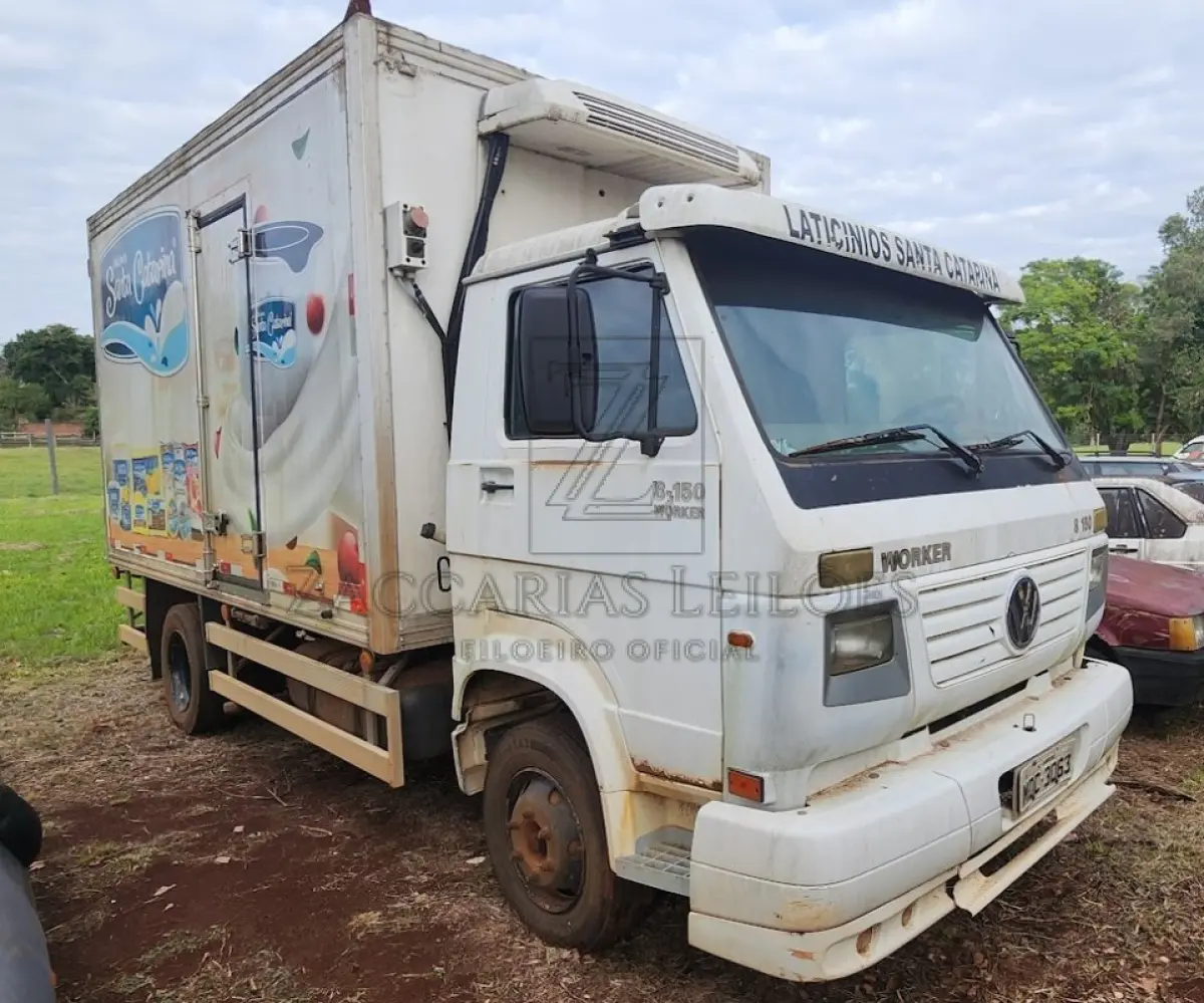 LOTE 007 - VW/8.150, Placa: MDC3063, Ano/modelo: 2005/2005 Cor: BRANCA, Chassi:  9BWAD52R46R609703, Motor: E1T132214, RENAVAM: 00884455572.