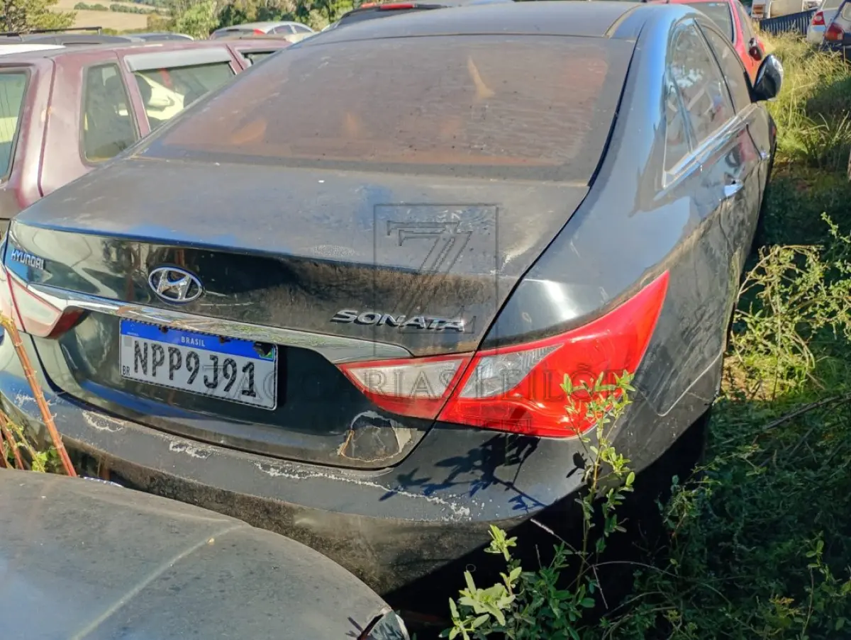 LOTE 005 - HYUNDAI/SONATA GLS, Placa: NPP9J91, Ano/modelo: 2011/2011, Cor: PRETA,  Chassi: KMHEC41CBCA337765, Motor: G4KEBA834241, RENAVAM:  00429434006