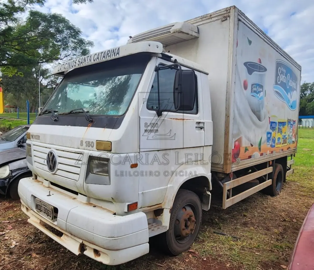 LOTE 007 - VW/8.150, Placa: MDC3063, Ano/modelo: 2005/2005 Cor: BRANCA, Chassi:  9BWAD52R46R609703, Motor: E1T132214, RENAVAM: 00884455572.