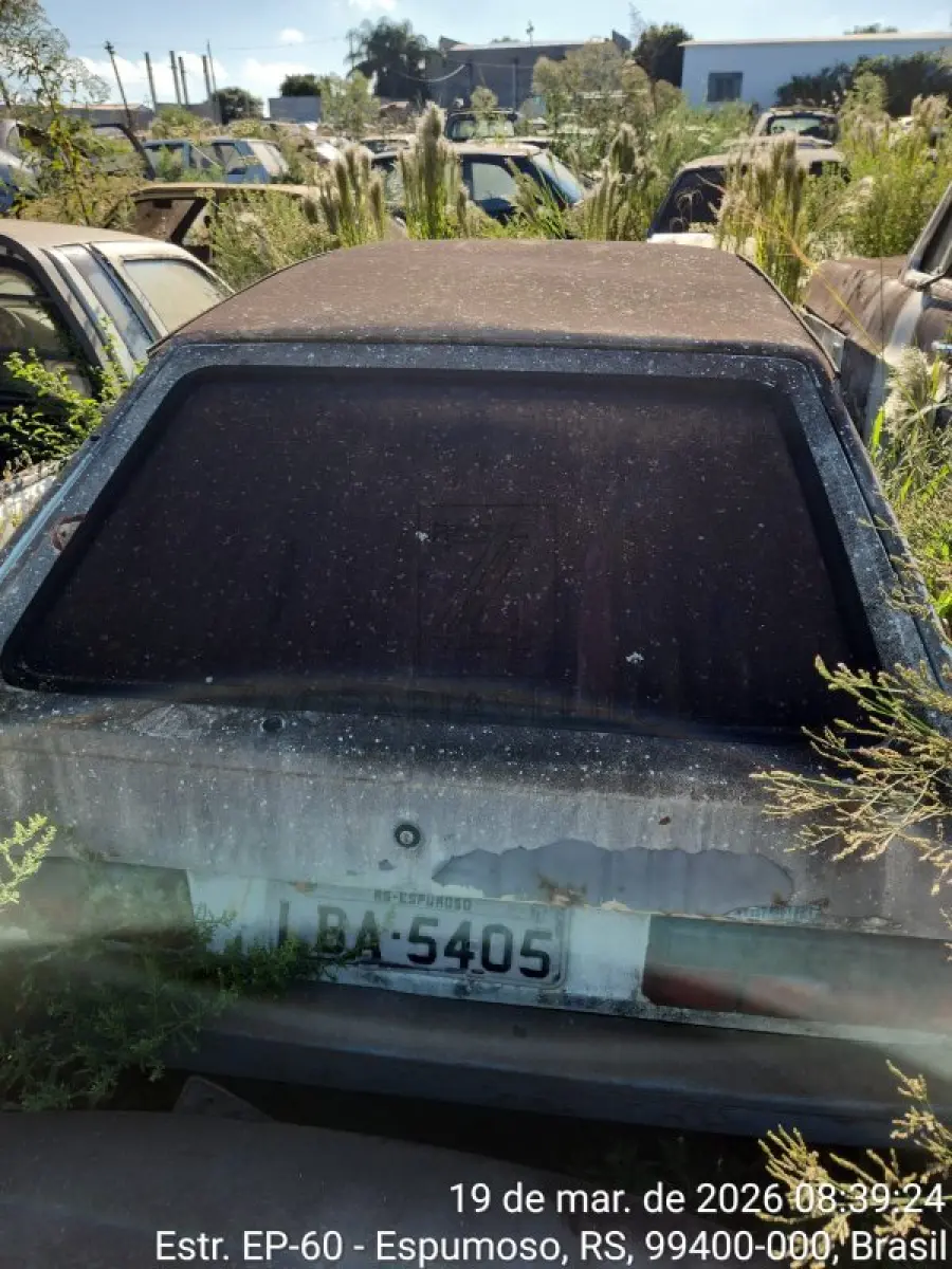 LOTE 012 - VW/GOL 1000, Placa: LBA5405, Ano/modelo: 1995/1995, Cor: BRANCA, Chassi:  9BWZZZ30ZSP129446, Motor: 151494, RENAVAM: 645508624.