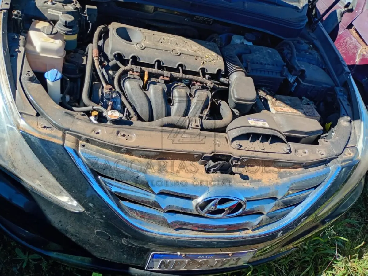 LOTE 005 - HYUNDAI/SONATA GLS, Placa: NPP9J91, Ano/modelo: 2011/2011, Cor: PRETA,  Chassi: KMHEC41CBCA337765, Motor: G4KEBA834241, RENAVAM:  00429434006