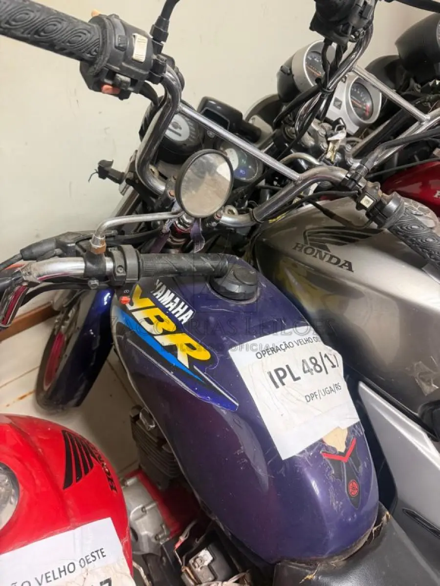 LOTE 008 - YAMAHA/YBR 125E, Placa: IKM1819, Ano/modelo: 2002/2002, Cor: ROXA, Chassi: 9C6KE010020052423, Motor: E308E-055813
