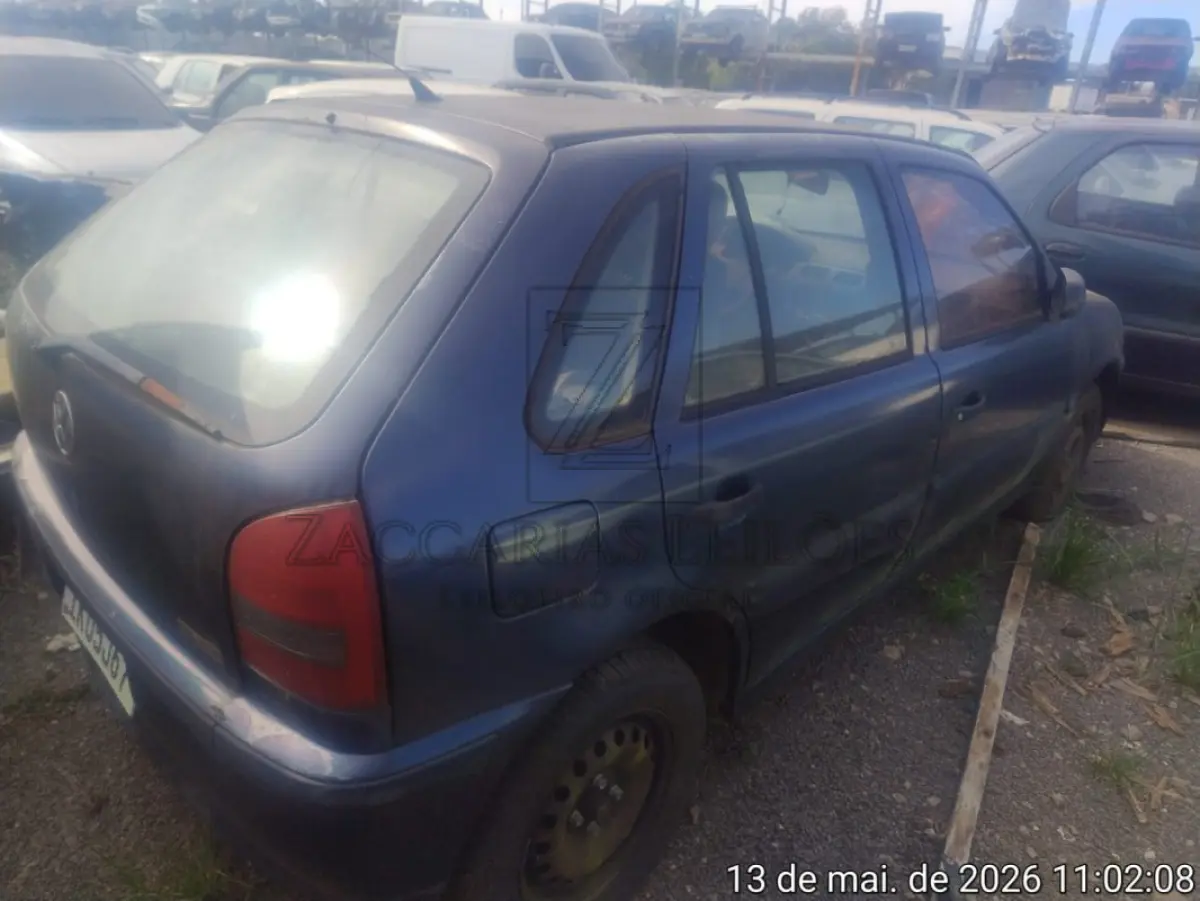 LOTE 009 - VW/GOL 16V POWER, Placa: IKO5J67, Ano/modelo: 2002/2002, Cor: AZUL, Chassi:  9BWCA05X82P048152, Motor: AZP045494, RENAVAM: 00778983722