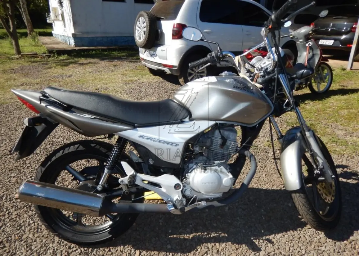 LOTE 007 - HONDA/CG 150 SPORT, Placa: INO2815, Ano/modelo: 2006/2006, Cor: CINZA, Chassi: 9C2KC08607R005243.