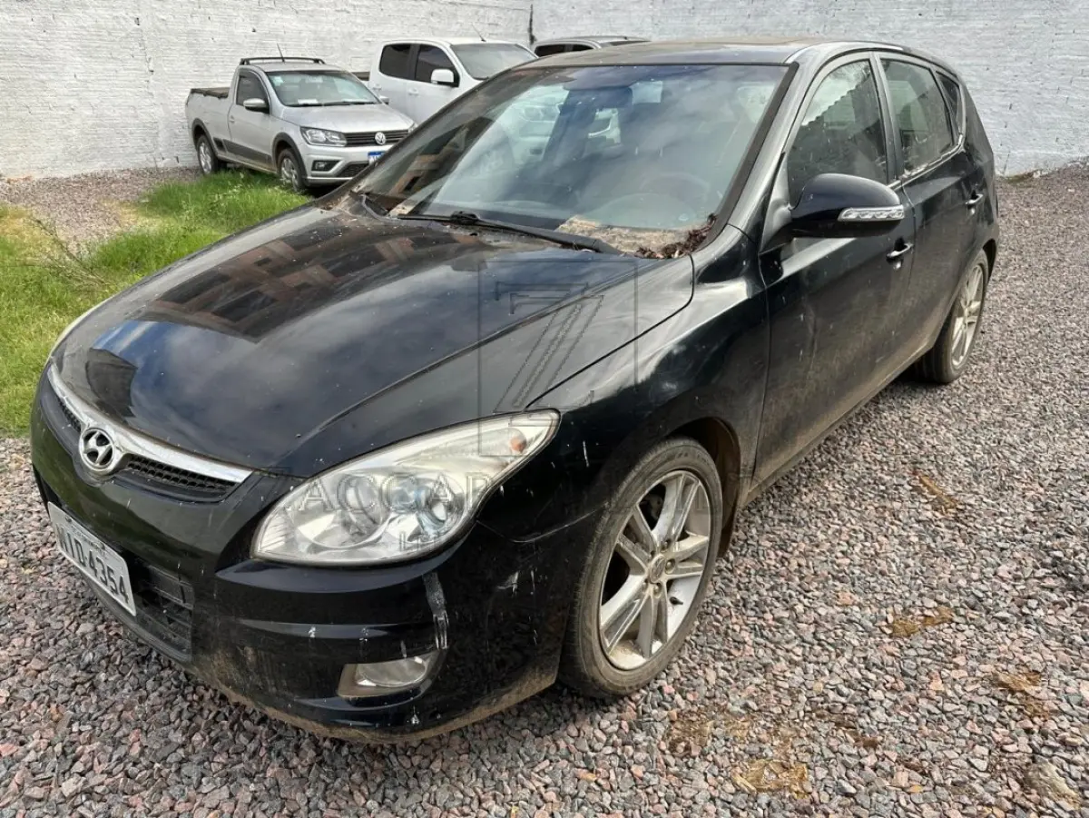 LOTE 001 - HYUNDAI I30 2.0, Placa: MID4354, Ano/modelo: 2009/2009 Cor: PRETA, Chassi: KMHDC51EBAU239802, Motor: G4GC9751731, Renavam: 00201737205.