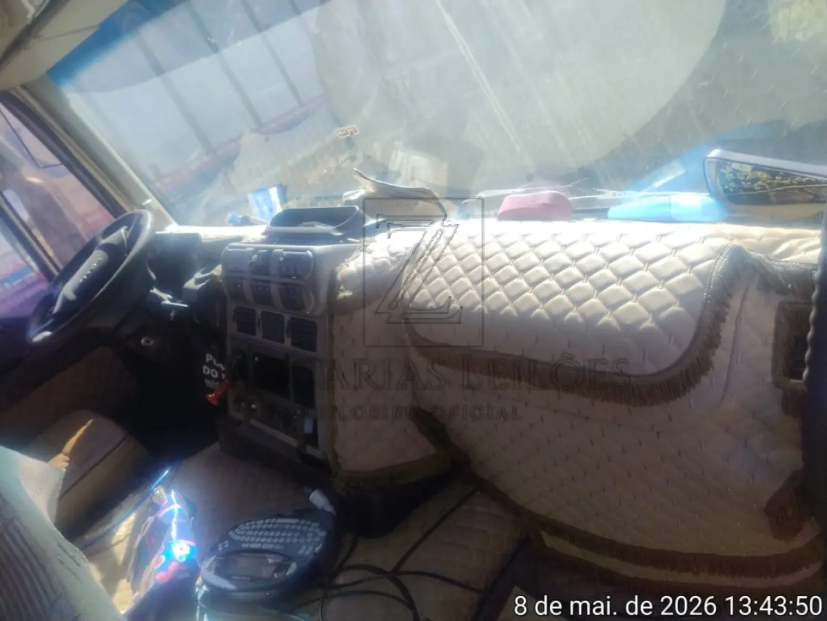 LOTE 001 - IVECO/STRALIS 800S48TZ, Placa: QBK9H49, Ano/modelo: 2014/2014, Cor: BRANCA,  Chassi: 93ZS3HUH0E8827419, Motor: F3BE3681J5049418, Renavam: 01020966499.