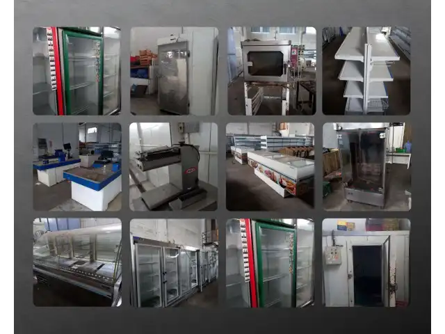 EQUIPAMENTOS E MÓVEIS DE SUPERMERCADOS