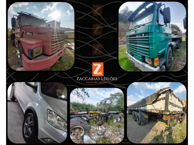 LEILÃO DE UMA CAMIONETE SANGYONG, CAMINHÕES TRATOR, E REBOQUES