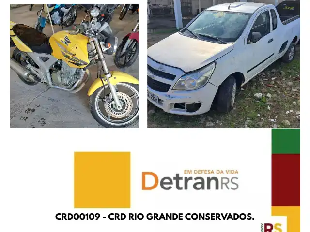 LEILÃO DETRANS/RS - CRD00109 - AUTO SOCORRO ERENO - RIO GRANDE - CONSERVADOS.