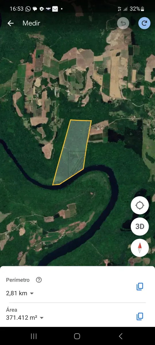 LOTE 001 - IMÓVEL: Parte do lote rural nº 159 da Linha Marquês do Herval, no distrito de Fagundes Varela, neste município, com área de 276.000,00m² (duzentos e setenta  e seis mil metros quadrados) de terras sem benfeitorias, que confrontam: ao norte, com o travessão de fundos; ao sul, com o Rio Carreiro; ao leste, com terras do lote rural nº 157 da mesma Linha Marquês do Herval e ainda com terras do mesmo lote nº 159 de Angelo Rigo e sua mulher e ao oeste, com terras do lote nº 161 da mesma Linha Marques do Herval.