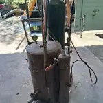 1. MÁQUINA DE SOLDA CARBURETEIRA 2. MÁQUINA BOSCH LIXADEIRA PWS 9 - 180 3. MÁQUINA BOSCH  POLIDORA GPO 14E.