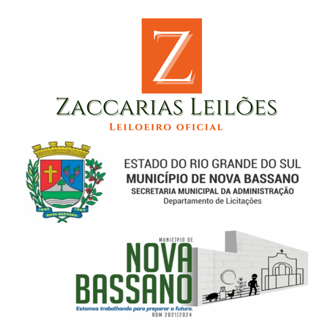 LEILÃO DA PREFEITURA DE NOVA BASSANO/RS