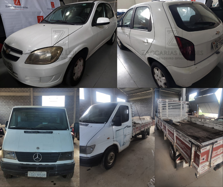 Leilão Celta 2015 e Sprinter 1997 Carroceria Madeira.