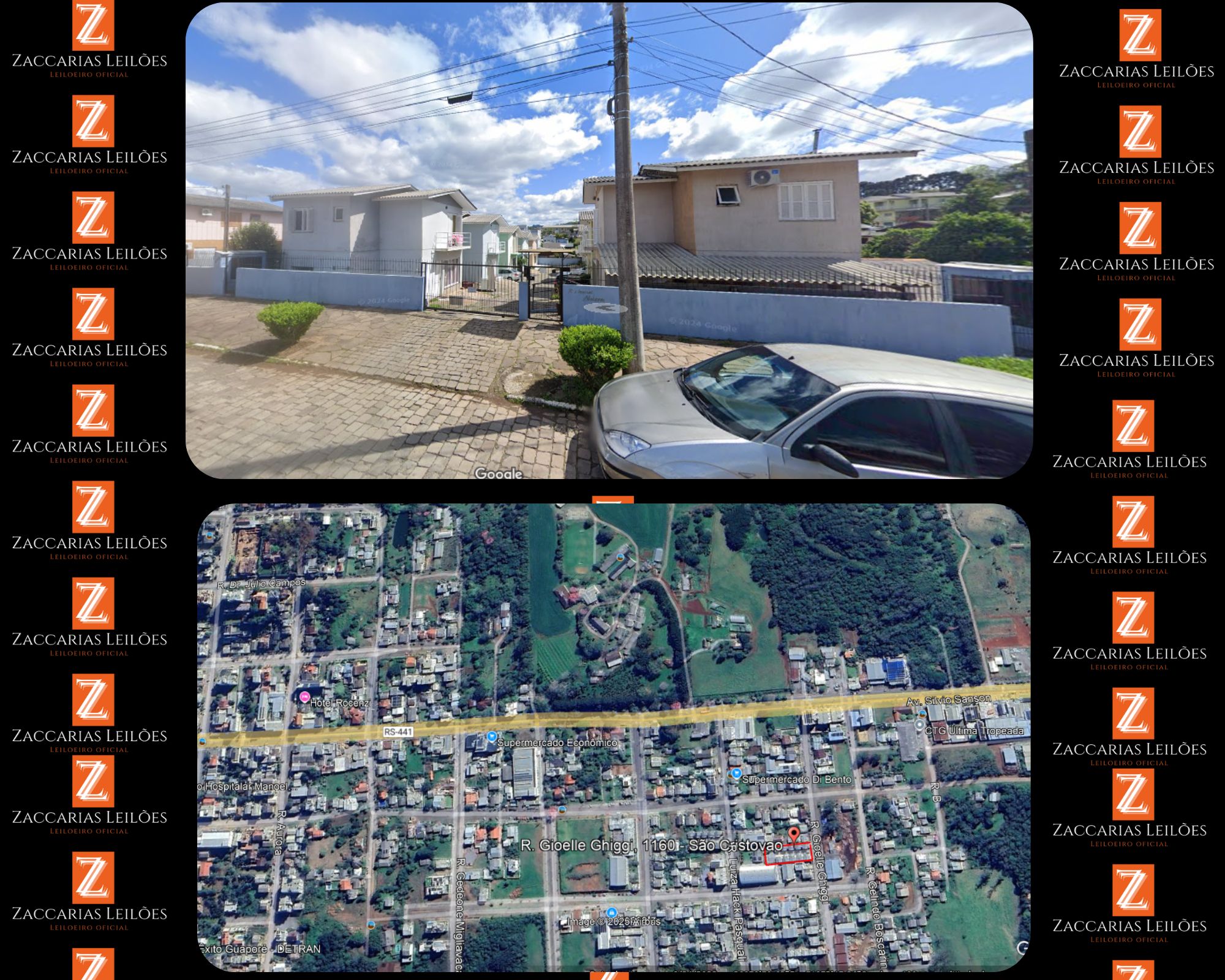 Uma residência urbana localizada no Município de Guaporé