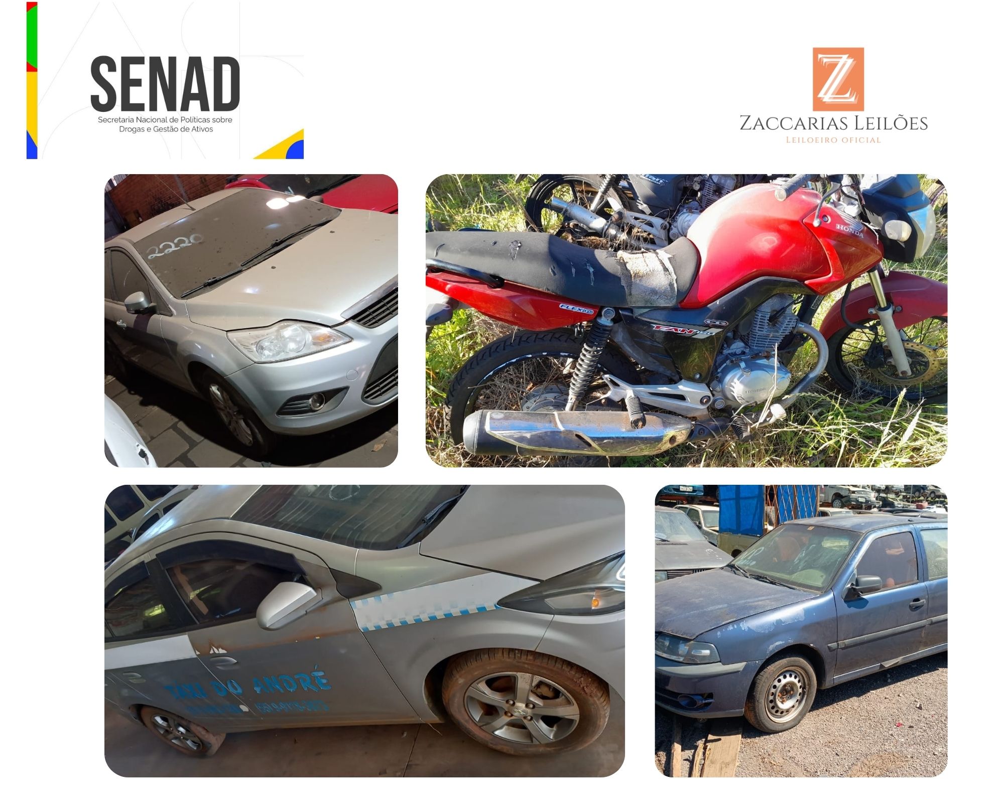 Leilão SENAD Policia Civil