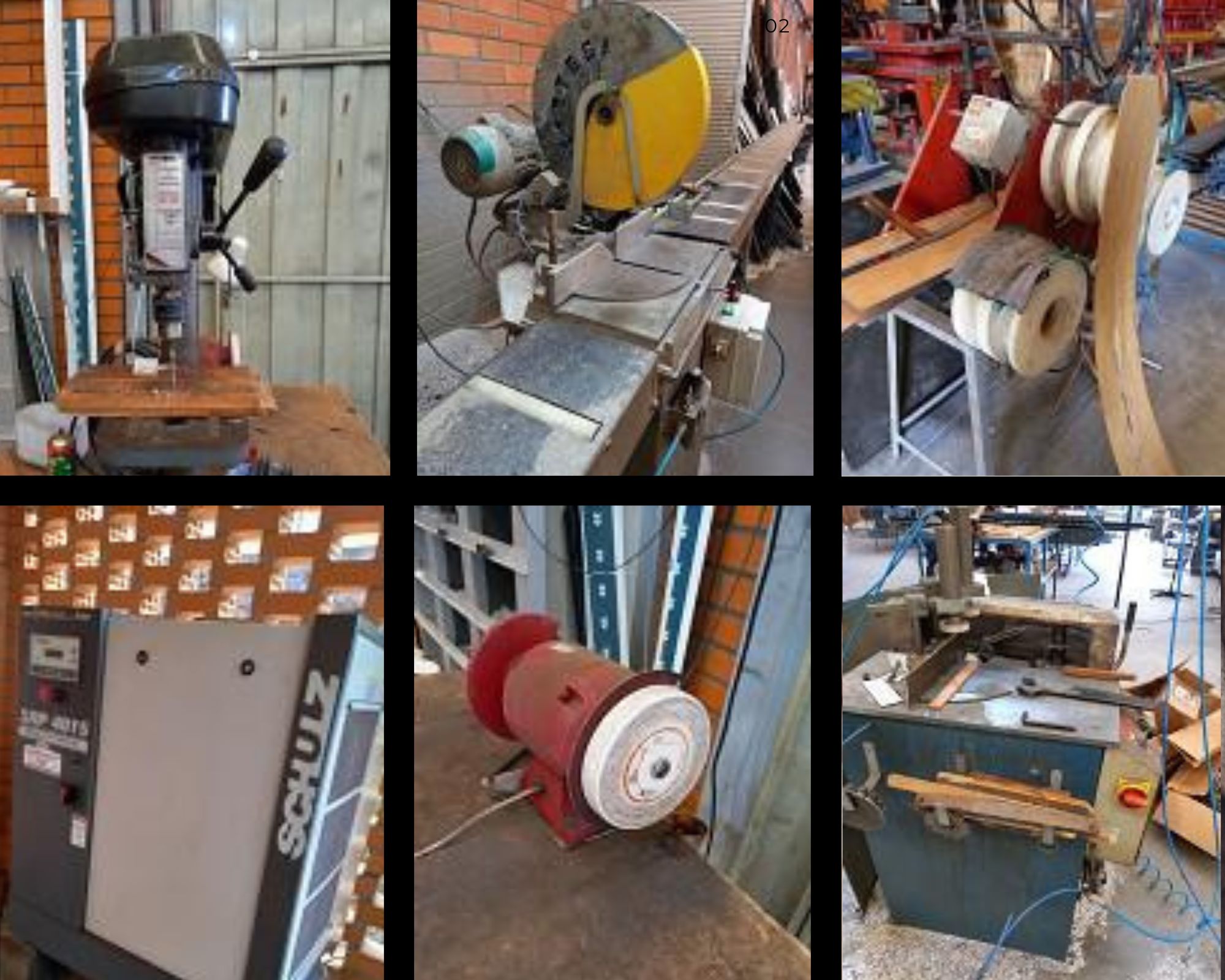 Maquinas Para Produção de Esquadrias de Aluminio.