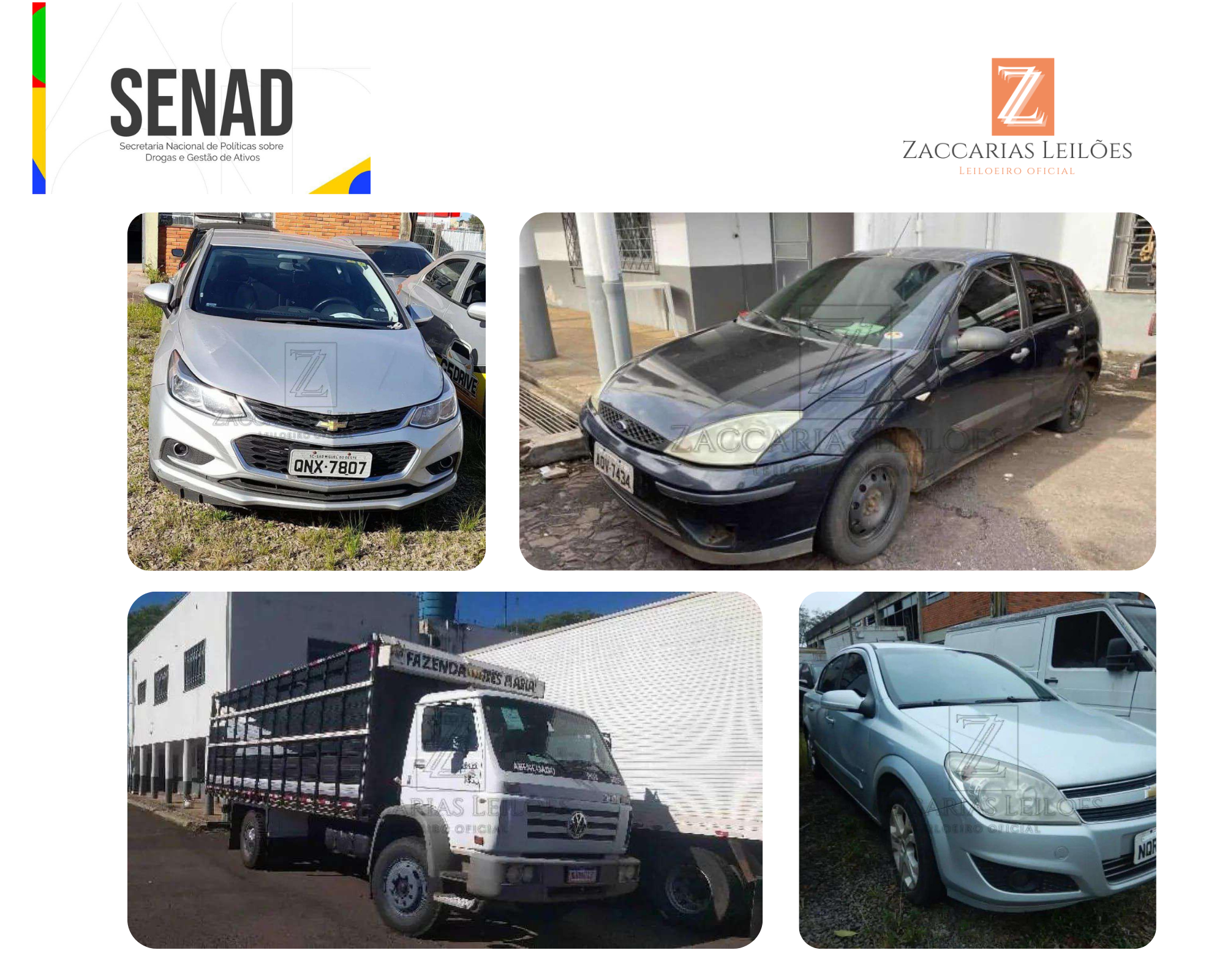 Leilão SENAD RS